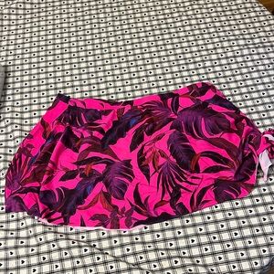 Flower, swim skirt plus size